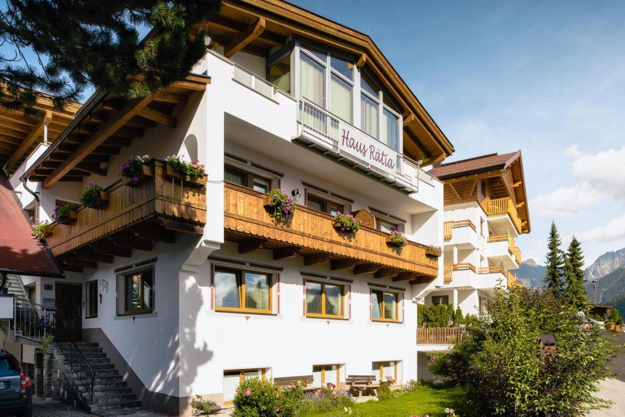 Apartmán Haus Raetia Serfaus Exteriér fotografie