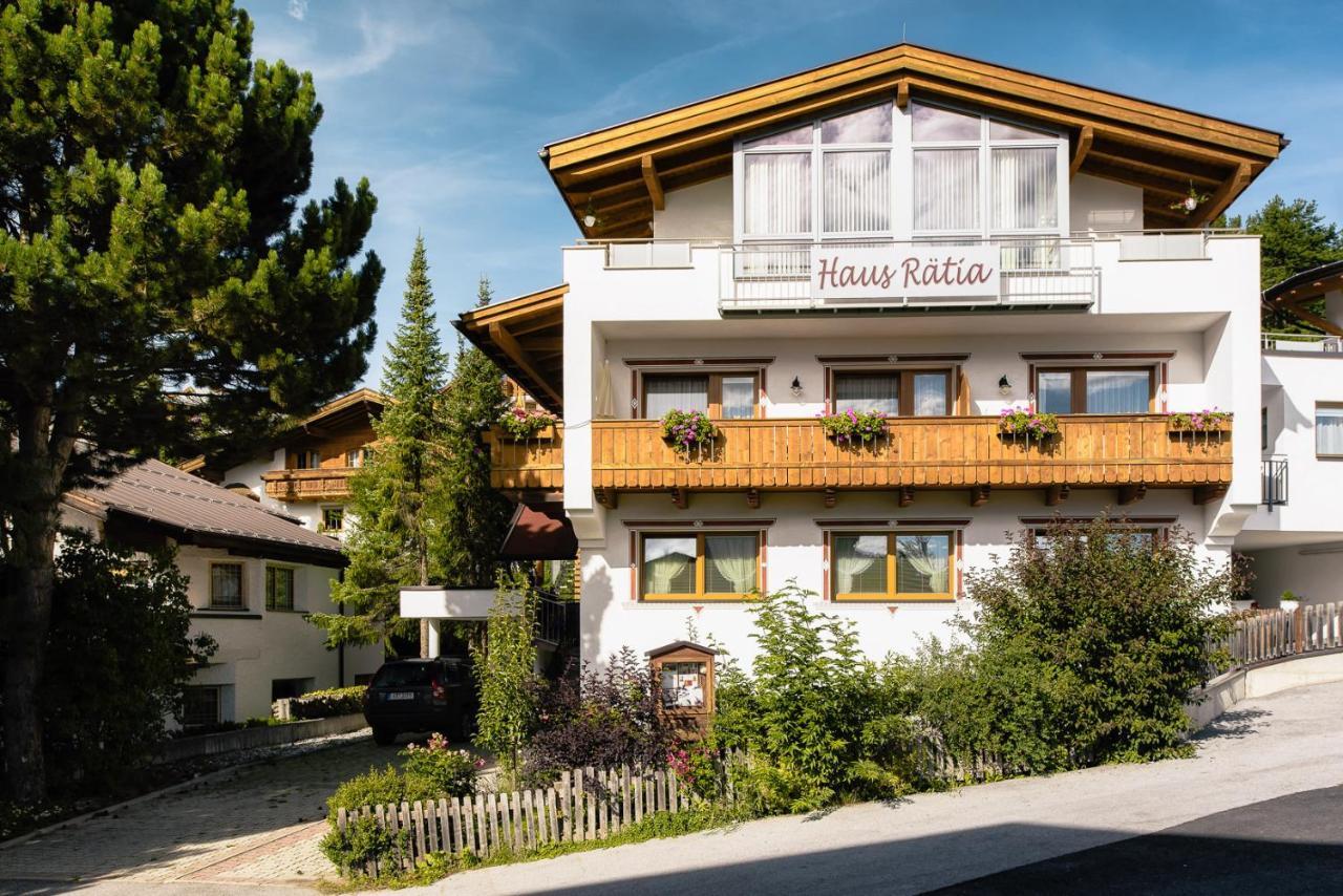 Apartmán Haus Raetia Serfaus Exteriér fotografie