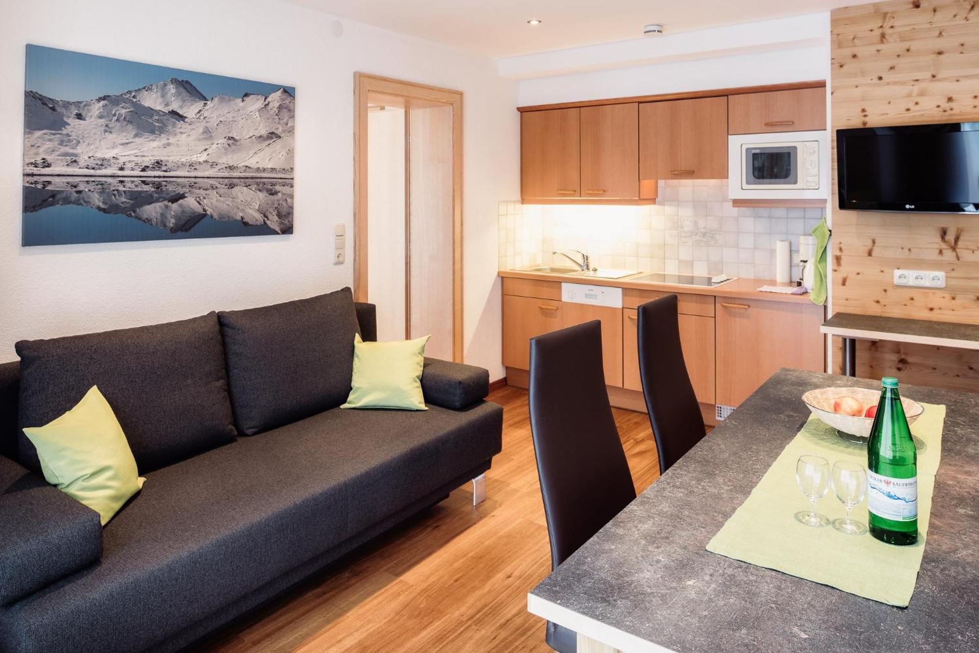 Apartmán Haus Raetia Serfaus Exteriér fotografie